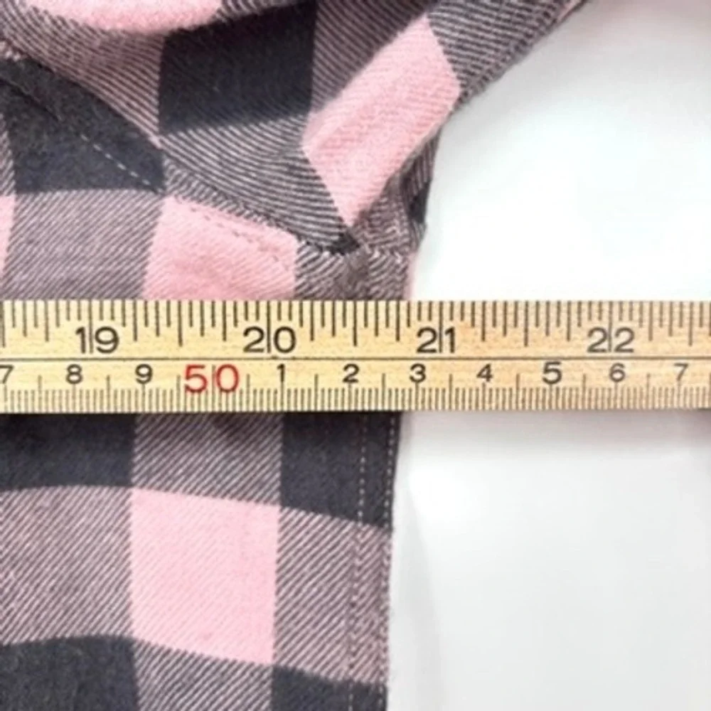 Rails‎ Milo Button Down Shirt Pink Charcoal Bubblegum Buffalo Check Plaid Size S